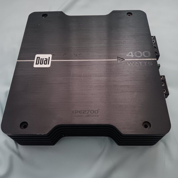 400 Watt XPE2700 2 Channel Car Audio Amp Dual Electronics Corp. 2010 - Picture 1 of 5